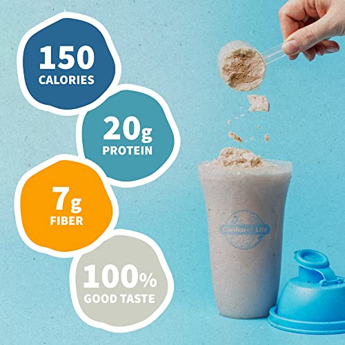 Garden Of Life Tasty Organic Vanilla Chai Meal Replacement Shake Vegan 20G Complete Plant Based Protein, Greens, Digestive Enzymes, Pro & Prebiotics For Easy Digestion – Non-Gmo Gluten-Free, 2.4 Lb #TOP2