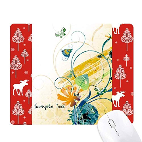 Tapisserie papillon forêt style rural, le cadeau idéal pour Noël et fêtes