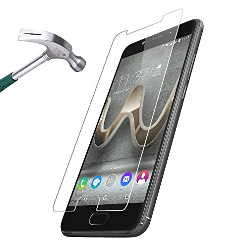 HQ-CLOUD® lot de 2 Films Vitre Verre Trempé de protection d'écran pour WIKO U FEEL PRIME 5.0