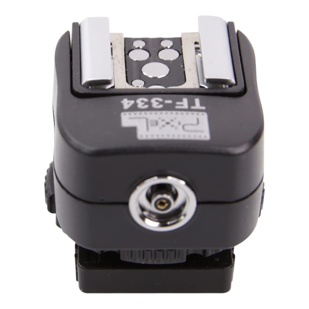 JJC Flash Hot Shoe Adapter met Sync Socket voor Standaard ISO en Sony Multi Interface Schoen (2 Pack