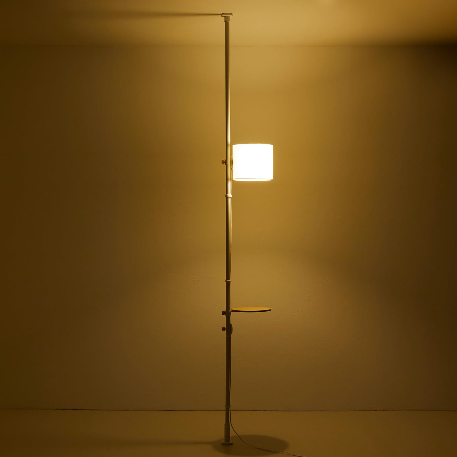 Amazon.co.jp: DRAW A LINE Fabric Floorlight Table Set, White