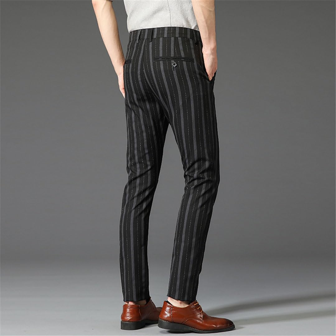 Vogrtcc Pantalone da Uomo da Uomo d'Affari Estivo da Uomo