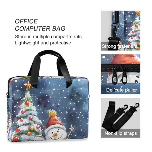 Maletín para portátil con diseño navideño, 13-15.6 pulg. miniatura 5