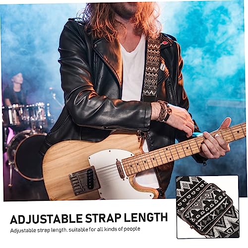 FAVOMOTO 1 PC Diagonale Sangle De Guitare Ukulélé Sangle De Guitare Duarble Guitare Ceinture À La Mode Sangle De Guitare Ceinture De Mode Ceinture En Cuir Électrique Guitare Accessoires - Les Beatles, Paul McCartney, John Lennon, RIngo Starr, George Harrison FAVOMOTO 1 PC Diagonale Sangle De Guitare Ukulélé Sangle De Guitare Duarble Guitare Ceinture À La Mode Sangle De Guitare Ceinture De Mode Ceinture En Cuir Électrique Guitare Accessoires – Image 4