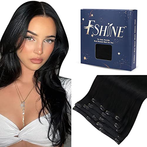 [Confortevole e Invisibilità] Fshine Clip in estensioni dei capelli che piccole clip con striscia di silicone che non danneggia i tuoi capelli naturali o il cuoio capelluto, più confortevole e solido. Usiamo la clip dello stesso colore dei tuoi capelli per garantire l'invisibilità. Assicurati che la clip si mimetizzi perfettamente con i tuoi capelli.