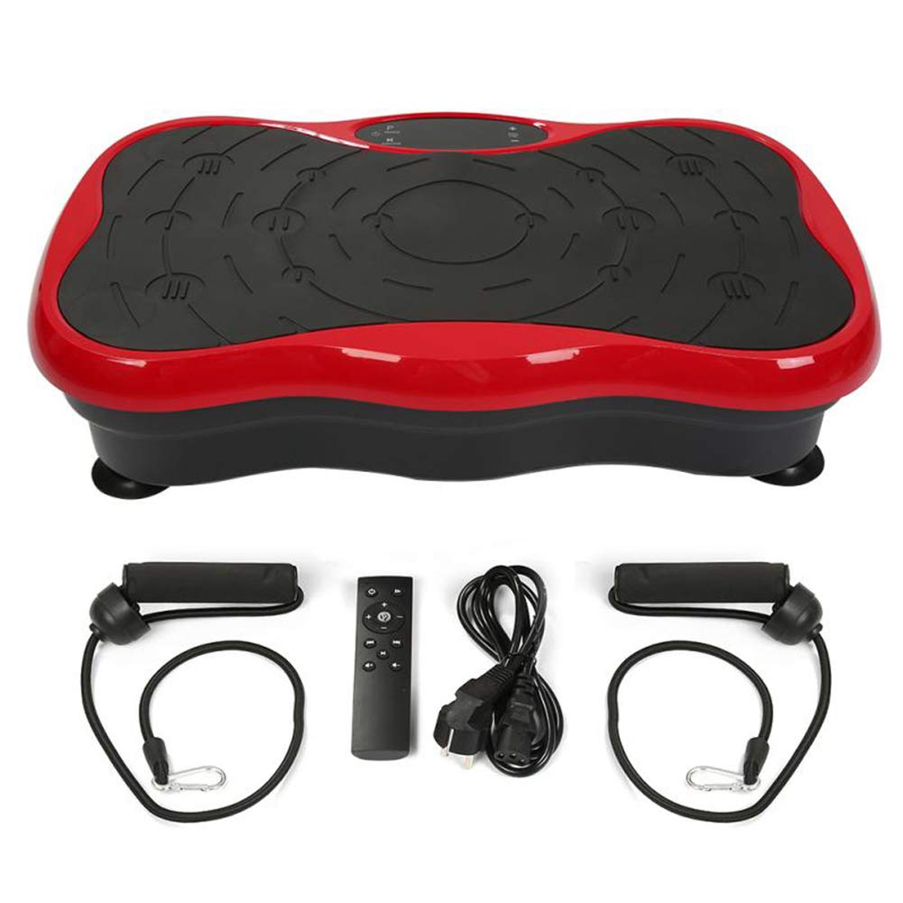 Piattaforma massaggiante Portatile per Macchina Vibrante per Il Corpo, Audio Bluetooth, carico Massimo 264 libbre, per Allenamento aerobico in casa e in Palestra