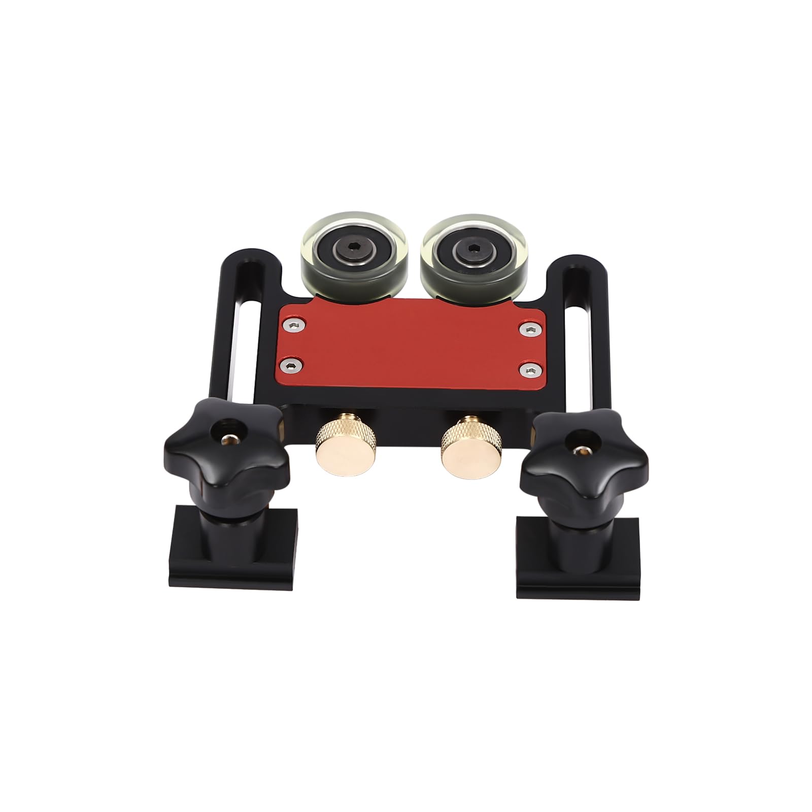 Press Feeder Guider - Rullo per sega circolare da tavolo, con 2 pressa per seghe da tavolo, fresa, lavorazione del legno, sega