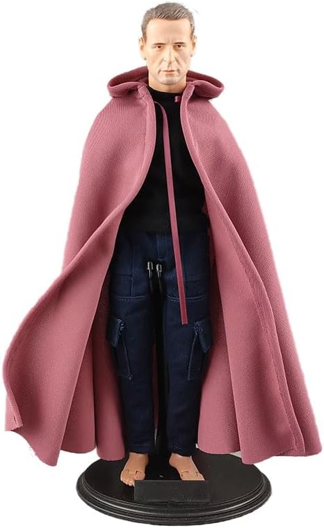 Meetoget 1/6 Scale Figure Doll Mantle Cape Clothes for 12 inch Action Figure PU103,Camel image 4