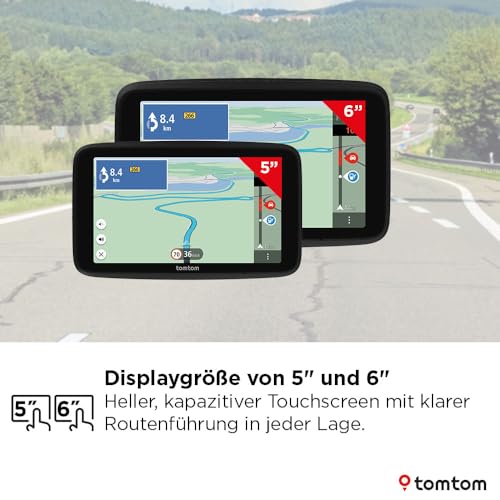 TomTom Pkw-Navi GO Classic Lite (6 Zoll, TomTom Traffic, Karten-Updates für Europa inklusive, Updates über...