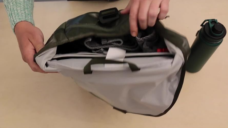 Sac à Dos Osprey Transporter Flap Haybale Green – 20-29L – Pour Ordinateur