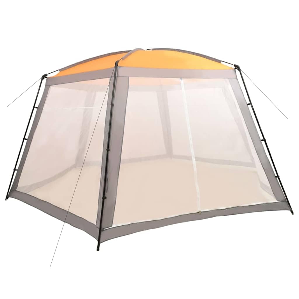 Tente de Piscine Tissu 660x580x250 cm Gris,Accessoires pour piscines & spas,93047