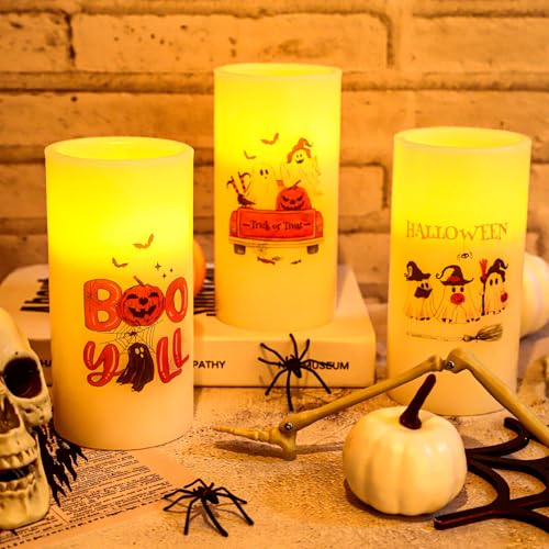 Velas de Halloween seguras a pilas para evitar incendios en casa 3