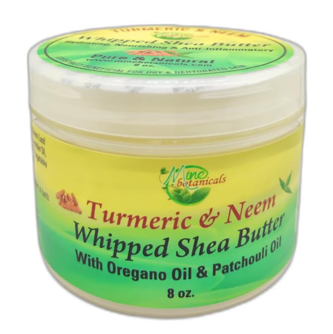 Mine Botanicals Turmeric & Neem Whipped Shea Butter 8oz