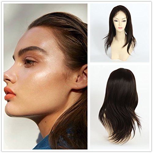 Wigsroyal Full Lace Wigs Premium Indian Hair 100% Remy Human Hair Wig #2 14" Small Cap Size