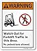 SmartSign â€œWarning - Watch Out For Forklift Traffic In This Area No Pedestrians Allowedâ€ Sign | 10