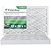 Filterbuy 12x20x1 Air Filter MERV 8 Dust Defense (4-Pack), Pleated HVAC AC Furnace Air Filters Replacement (Actual Size: 11.50 x 19.50 x 0.75 Inches)