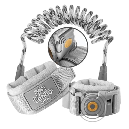 Lehoo Castle Kinderleine, 1,5M Sicherheitsleine Kinder, Grau – Ansicht 1
