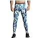 1Bests Mens Sports Running Camo Compression Pants Gym Workout Quick Dry Breathable Tights Leggings XX-Large