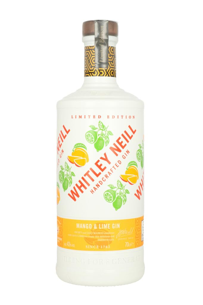 Whitley Neill MANGO & LIME GIN Limited Edition 43% Vol. 0,7l