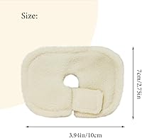 Vista 2 de 3 almohadillas para traqueotomía, fundas reutilizables para tubo de traqueotomía, almohadillas de soporte de tubo de traqueotomía, suministros