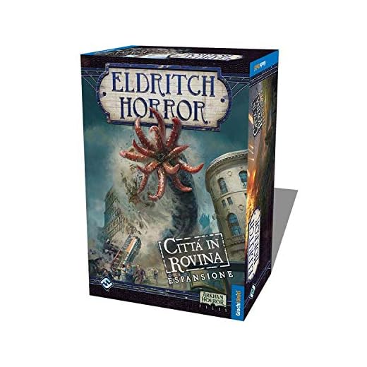Giochi Uniti - Eldritch Horror: Città in Rovina, Gioco da Tavolo, Espansione per Eldritch Horror, Edizione italiana, GU666