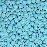 m&m Light Blue Milk Chocolate Candy 1 Pound Resealable Pouch Bag