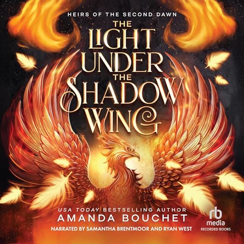 The Light Under the Shadow Wing Audiolibro Por Amanda Bouchet arte de portada
