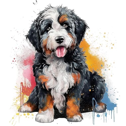 Taza de cerámica 15 oz Bernedoodle CafePress miniatura 3