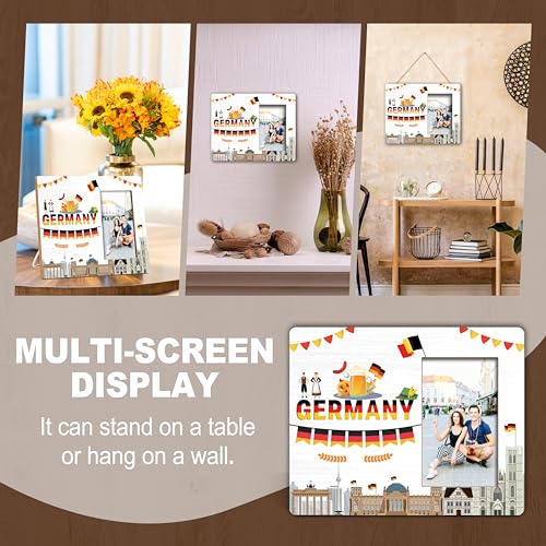 Image of Germany Picture Frame, Germany Travel Gifts, Germany Gifts For Women Men Couples Family Friends, Germany Photo Frame Souvenirs For Wedding Engaged Honeymoon, Europe Vacation Frame For Home Decor -09