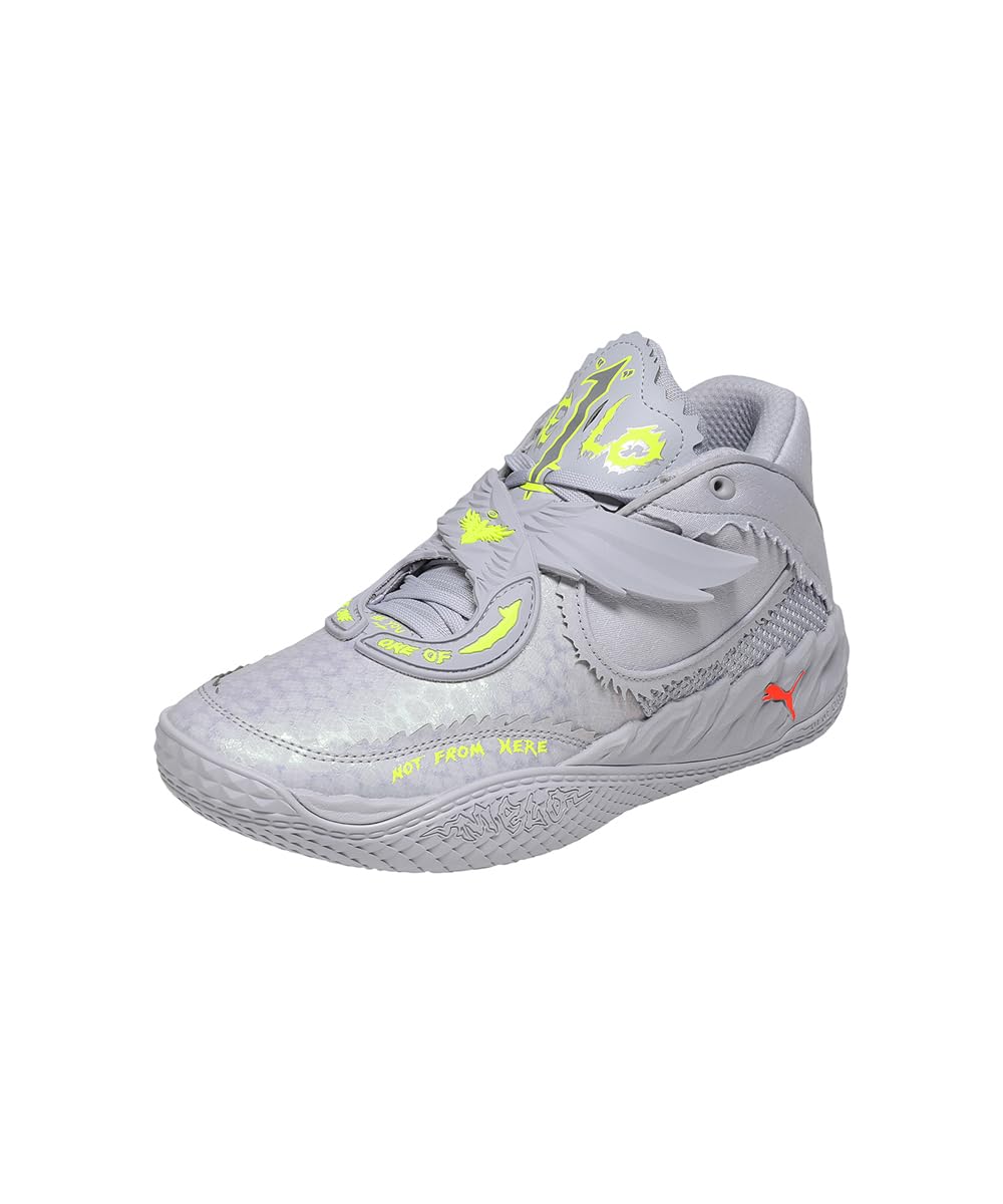 Puma Tenis de baloncesto unisex para adultos Mb.05 metálicos