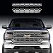 Fits 2016-18 Chevy Silverado 1500 CHROME Snap On Grille Overlay Grill Covers Inserts