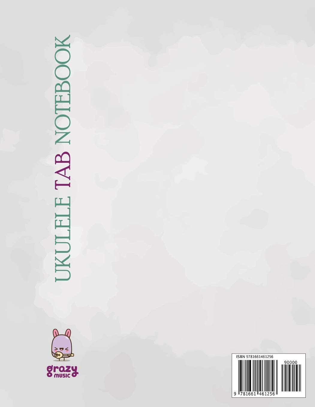 Ukulele Tab Notebook: Blank Ukulele Tablature Notebook, 8.5"x11", 110 Pages