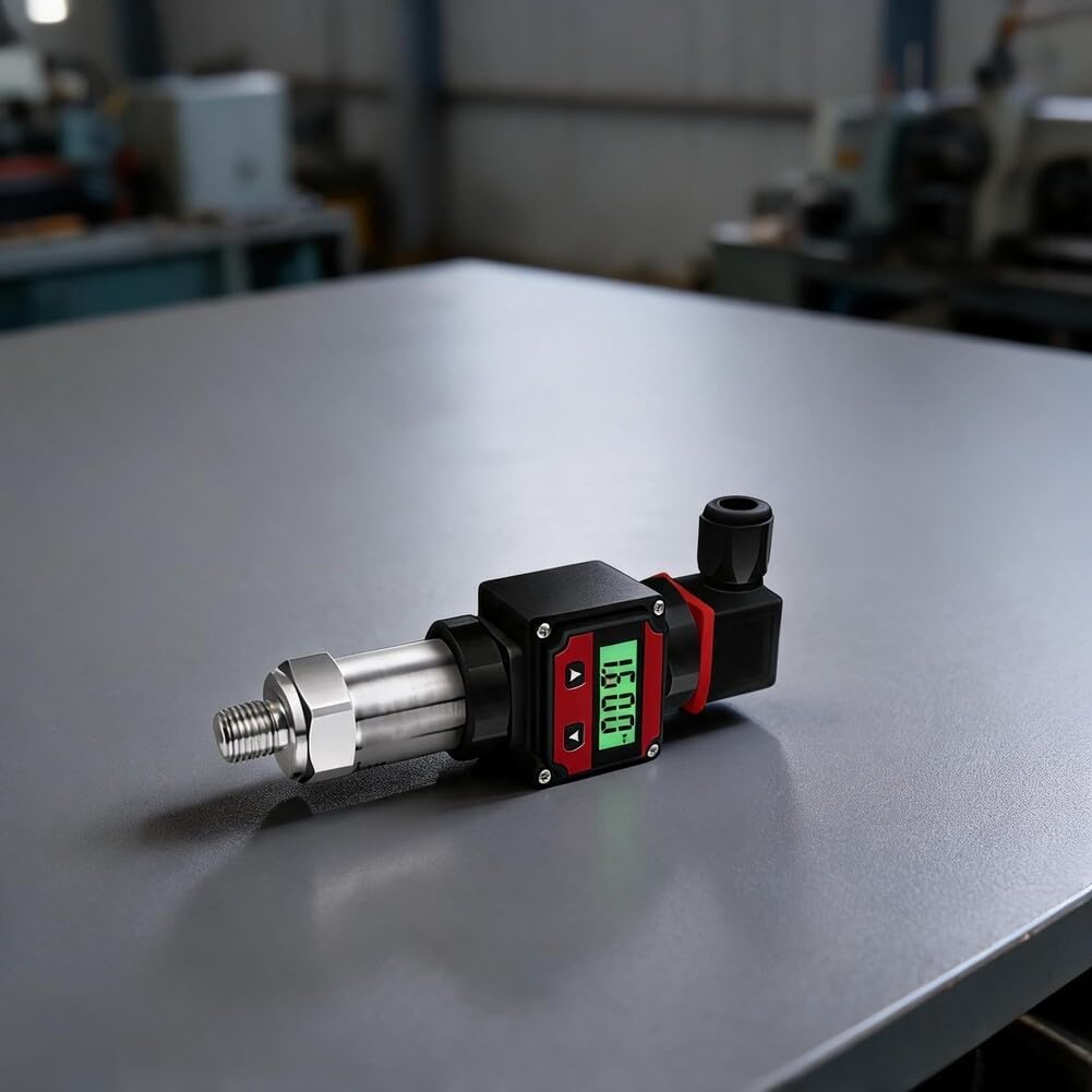 Transductor de presión digital 4-20 mA con LCD 0-435 PSI (0-145 PSI)