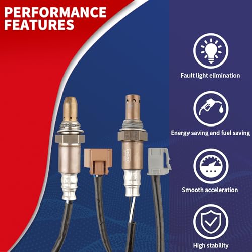 Sensor de Oxígeno Set Upstream Downstream 2PCS DrCax miniatura 2