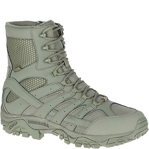 Image of Merrell Men's Moab 2 8 inch Defense Zip Composite Toe Boot