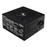 Tecnoware ATX-Netzteil 550W für PC - Leises Lüfterrad 12 cm - Steckverbinder 2 x SATA, 1 x 24-polig, 1 x 12V 4 + 4-polig, 2 x Molex, 1 x Floppy
