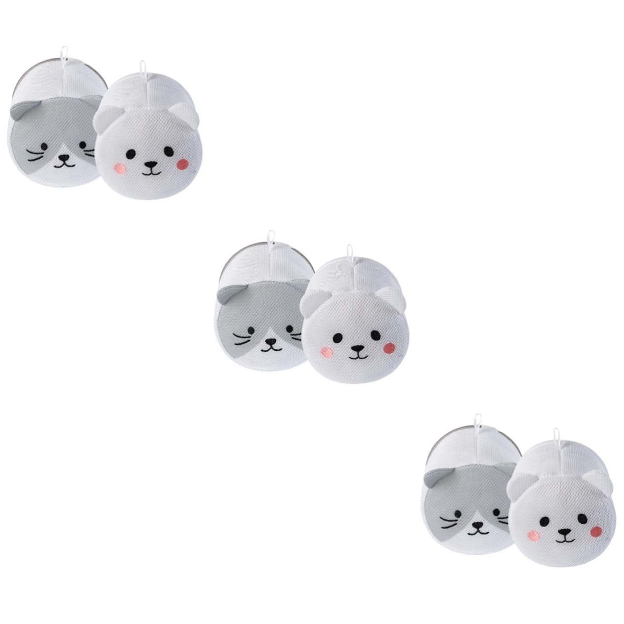 Zerodeko 3 Set Sacco Per Biancheria Dei Cartoni Animati 2 Sacchetto Di Lavaggio Con Coulisse Borse Per Il Lavaggio Del Reggiseno Sacchetti Lavatrice Biancheria Sacchetto Lavatrice 2 Pezzi*3