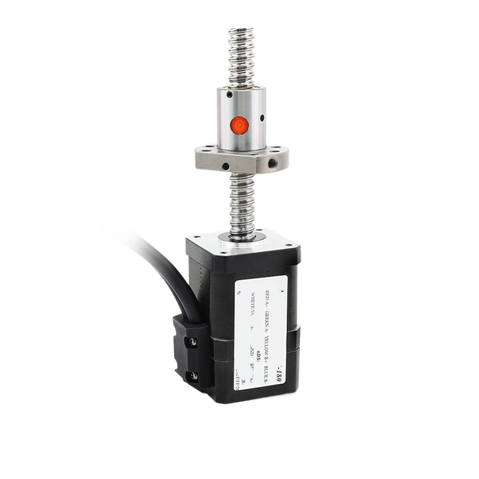 ZIDRMTKVK NEMA17 Closed Loop Ball Screw Motor 42EB48-1204-300mm 0.52Nm Stepper Servo(42EB48-1204-300MM)