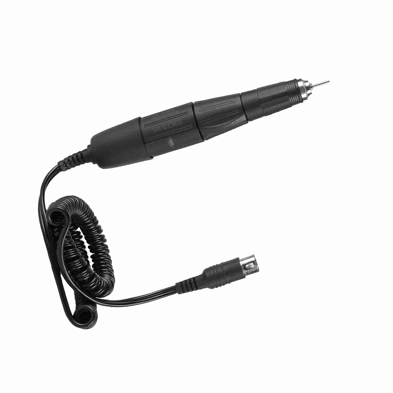 102L 2.35mm Electric Nail Drill Handle Handpiece for Electric Nail Manicure Machine (Black)