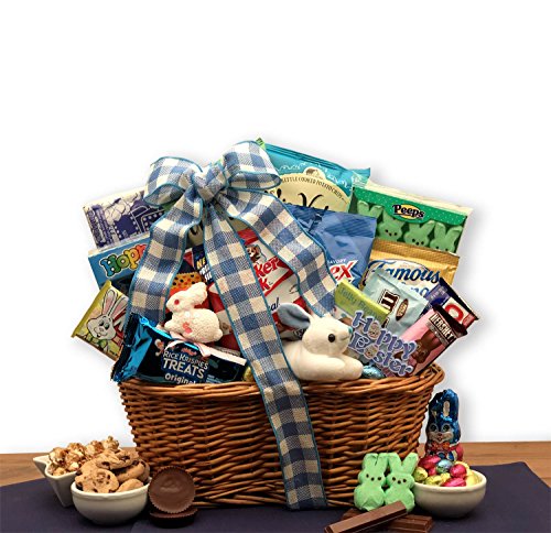 Giftbasketsassociates Easter Snacks Easter Gift Basket For Girls, Easter Basket For Boys, Childs Easter Basket Of Chocolates And Candy #TOP25