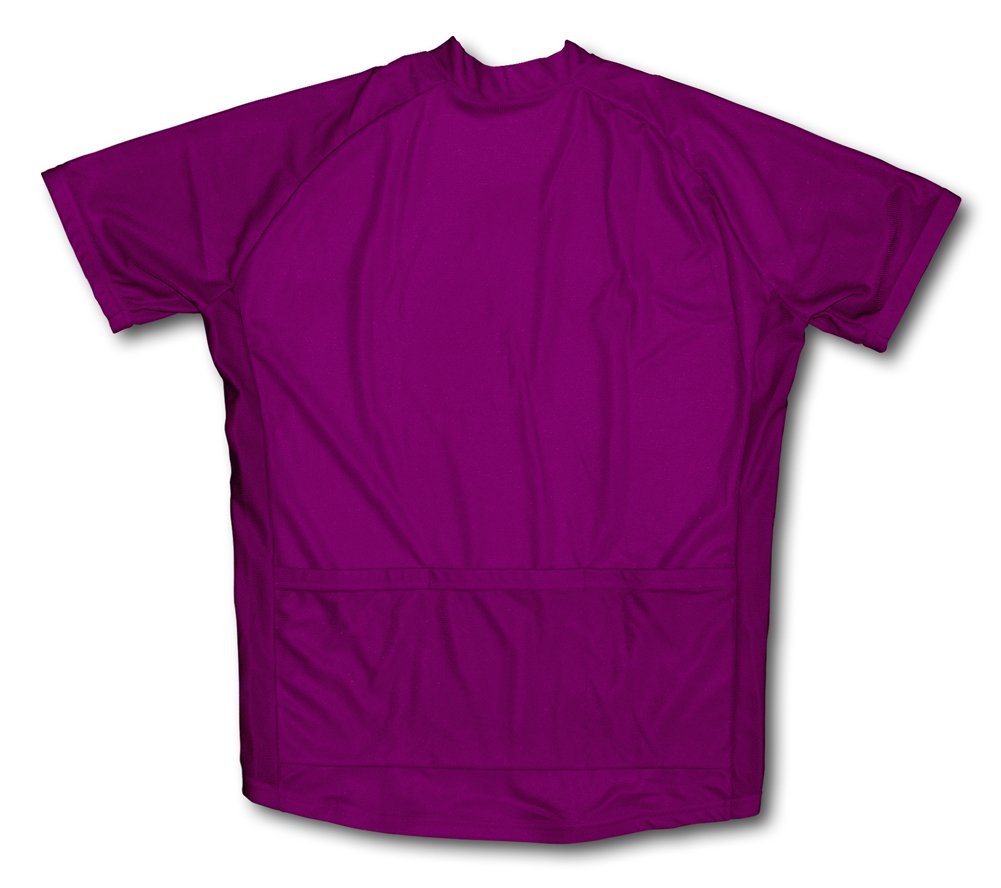 ScudoPro Purple Short Sleeve Cycling Jersey for Women - Size M