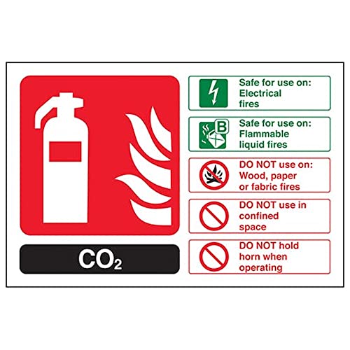 Extintor de incendios - ID de CO2-150 x 100 mm
