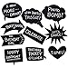 Juvale 60-Pack Writable Chalkboard Photo Booth Props for Weddings and Parties, Assorted