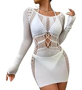 Buitifo Women Lingerie Dress Bodycon Long Sleeve Mini Dresses Sexy Nightwear
