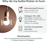 Linkind E14 Dimmable LED Bulbs, Warm White 2700K, B35 Small Edison Screw Candle Light Bulb 470lm, 4.2W Equivalent to 40W Energy Saving Bulb, SES E14 Candle Bulbs, Pack of 3 - Image 9