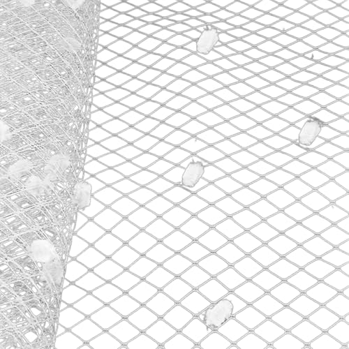 45cm Wide Veiling Net Sinamay Hat Veil Netting Fabric For Bowknot Headband Making Project Fascinator Hat Craft Materials