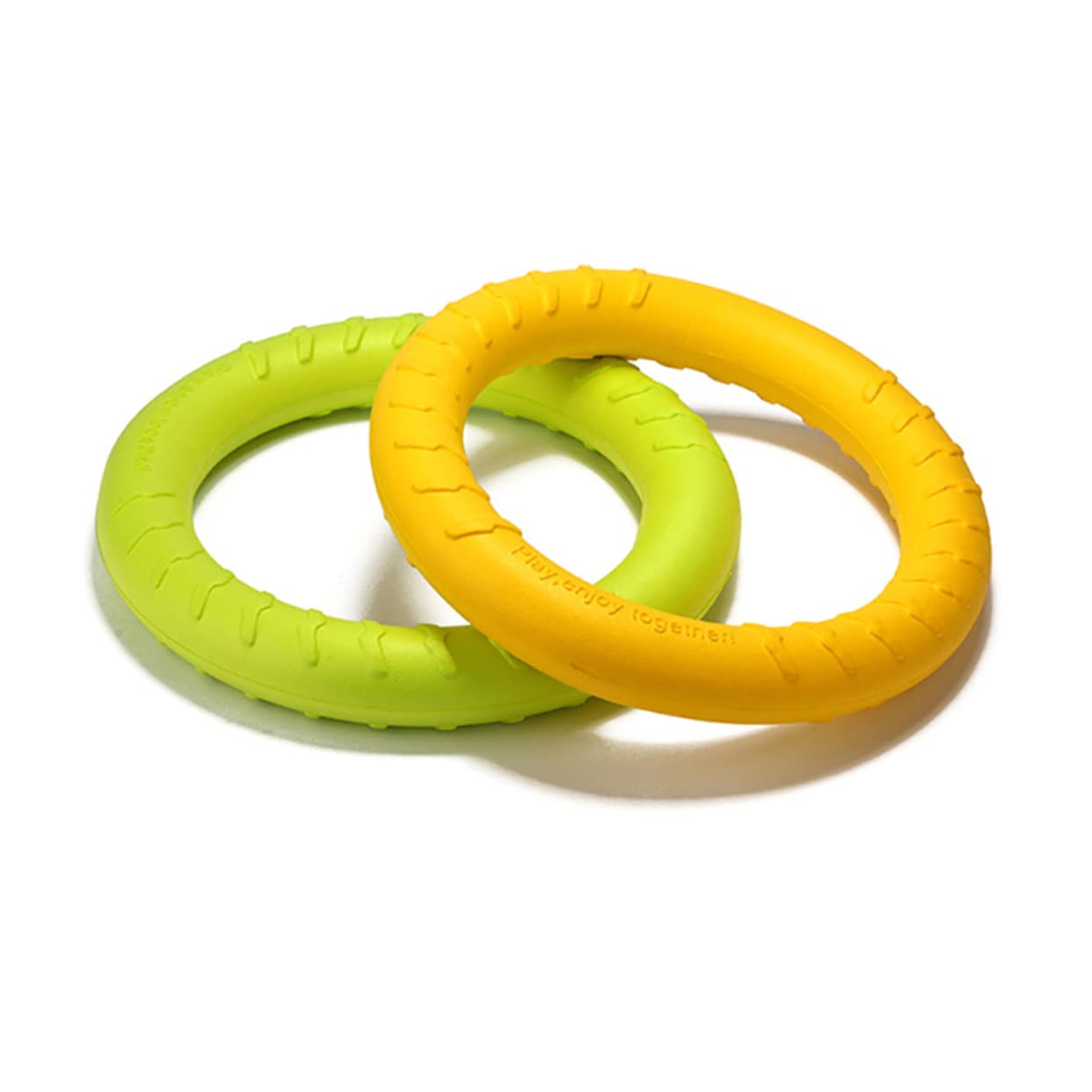 PRETYZOOM 2 Uds Juguetes para Mascotas Juguetes para Masticar Juguetes Dogman Juguete para Masticar para Perros Eva Anillo para Perro Anillo para Mascotas Juguete para El Cuidado