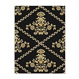 Xiso Ver Flanell-Überwurfdecke, Sonnenblume in Gold und Schwarz, für alle Jahreszeiten, kein Ausfallen, kein Pilling, leichte Bettdecke für Bett, Sofa, Couch und Camping, superweiche Decke (127 x