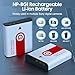 NP-BG1 Battery - 2 Pack with Digital Charger Station,3.7V 1600mAH Rechargeable Flash Battery,for Sony Cybershot Camera DSC H9/H10 Series,N1N2,DSC-W30/W100 Series,T20/T100 Series, HDR-GW55,HDR-GW77etc