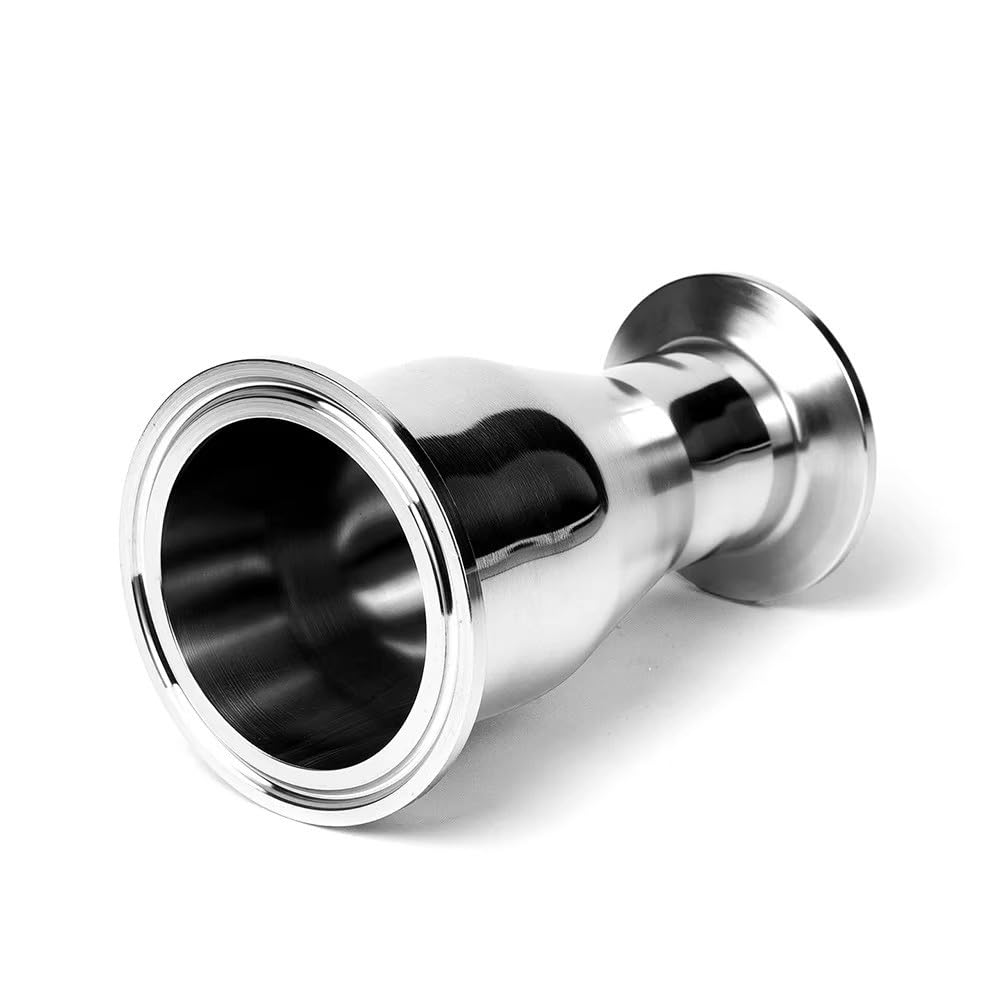 Reductor concéntrico Tri Clamp 304SS pulido food grade